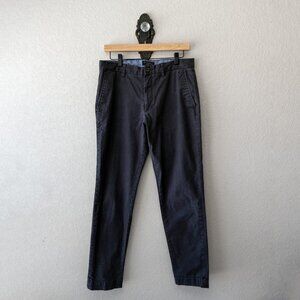 Banana Republic Mason Chino 31x32 Navy Blue Slim Stretch Pants Men's Casual